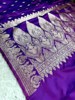 BANARASI MASHRU KATAN SILK SAREE HN539