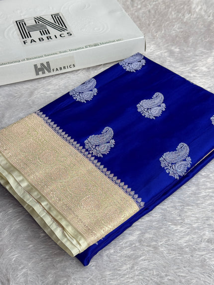 BANARASI MASHRU KATAN SILK SAREE MK053