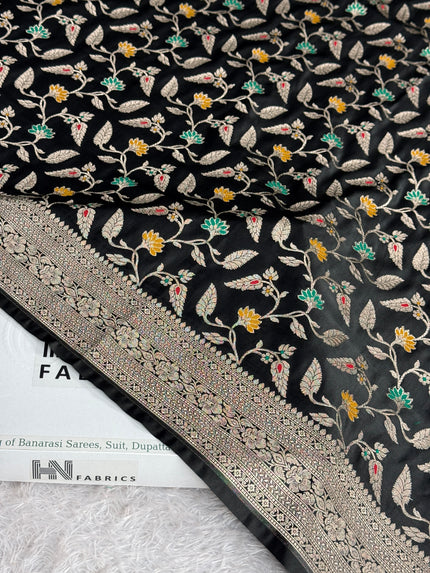 BANARASI MASHRU KATAN SILK SAREE MK055
