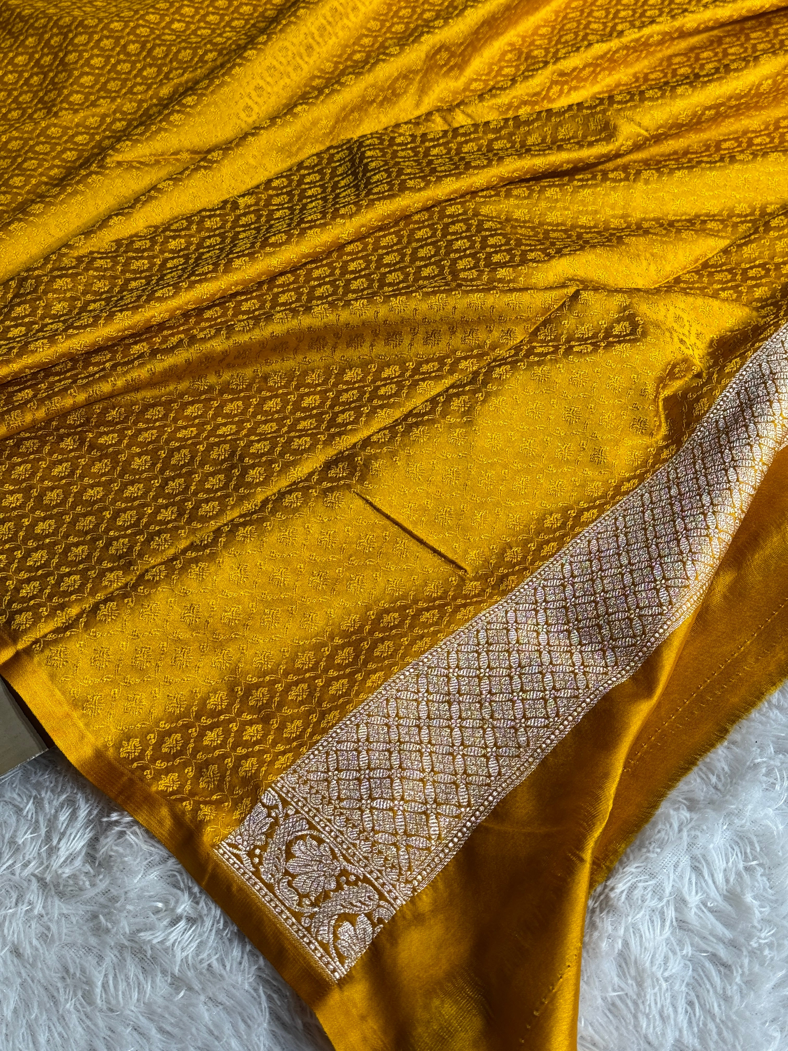 BANARASI MASHRU KATAN SILK SAREE HN549