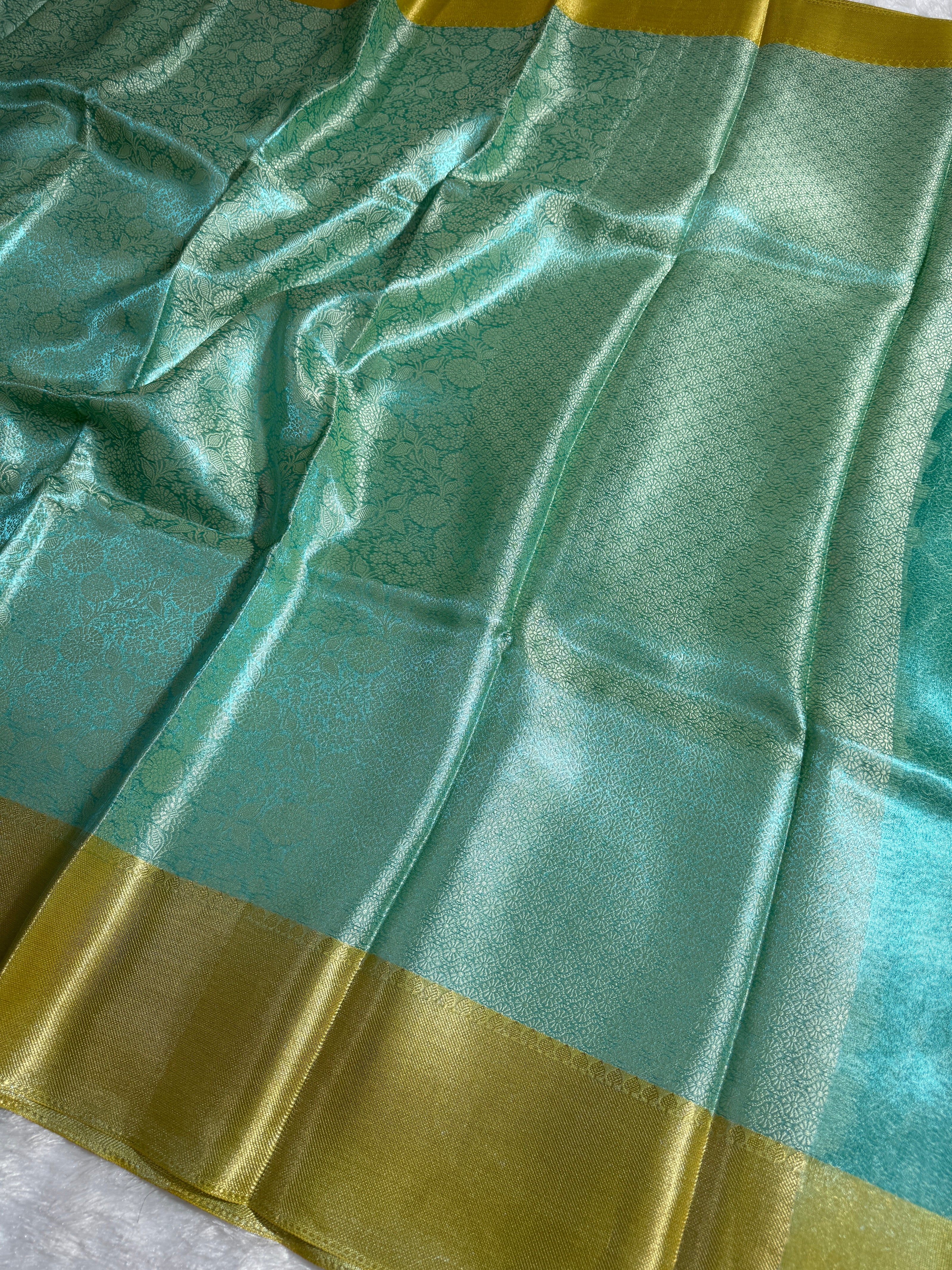 BANARASI TISSUE TANCHUI SILK SAREE TS104