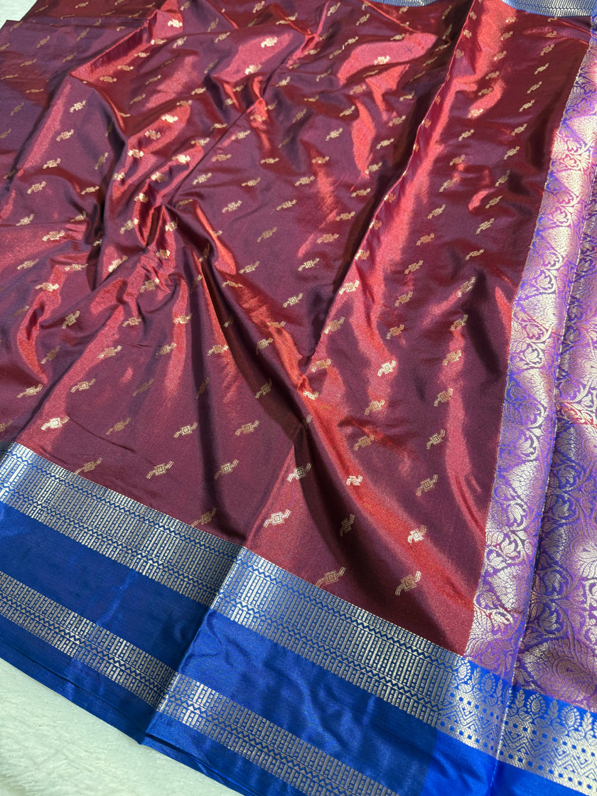 BANARASI KATAN SILK SAREE KS102