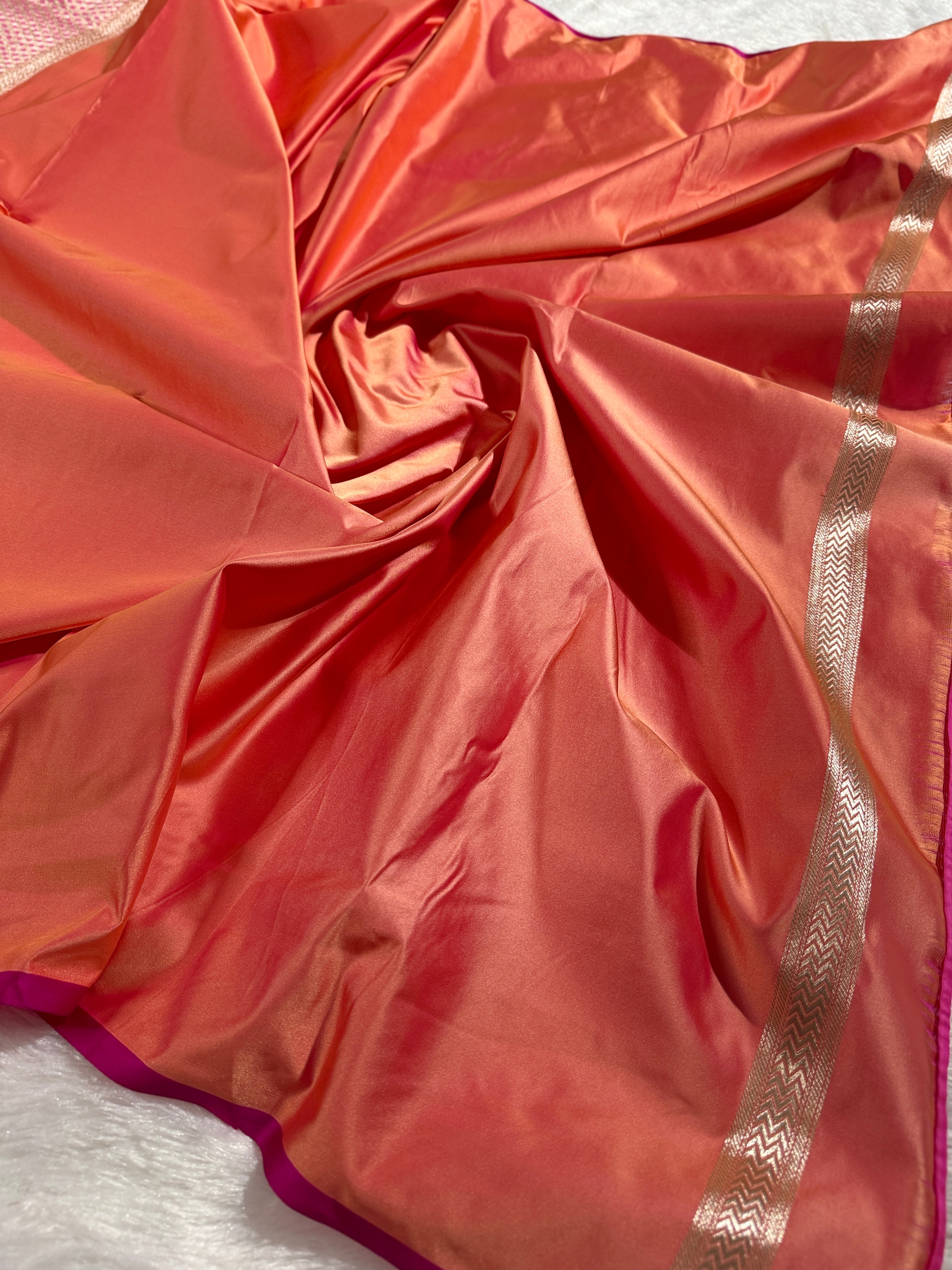 BANARASI MASHRU KATAN SILK SAREE HN530