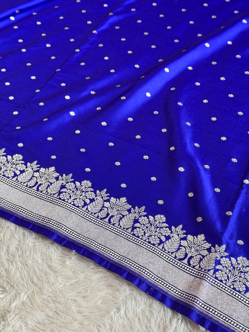 BANARASI MASHRU KATAN SILK SAREE HN571