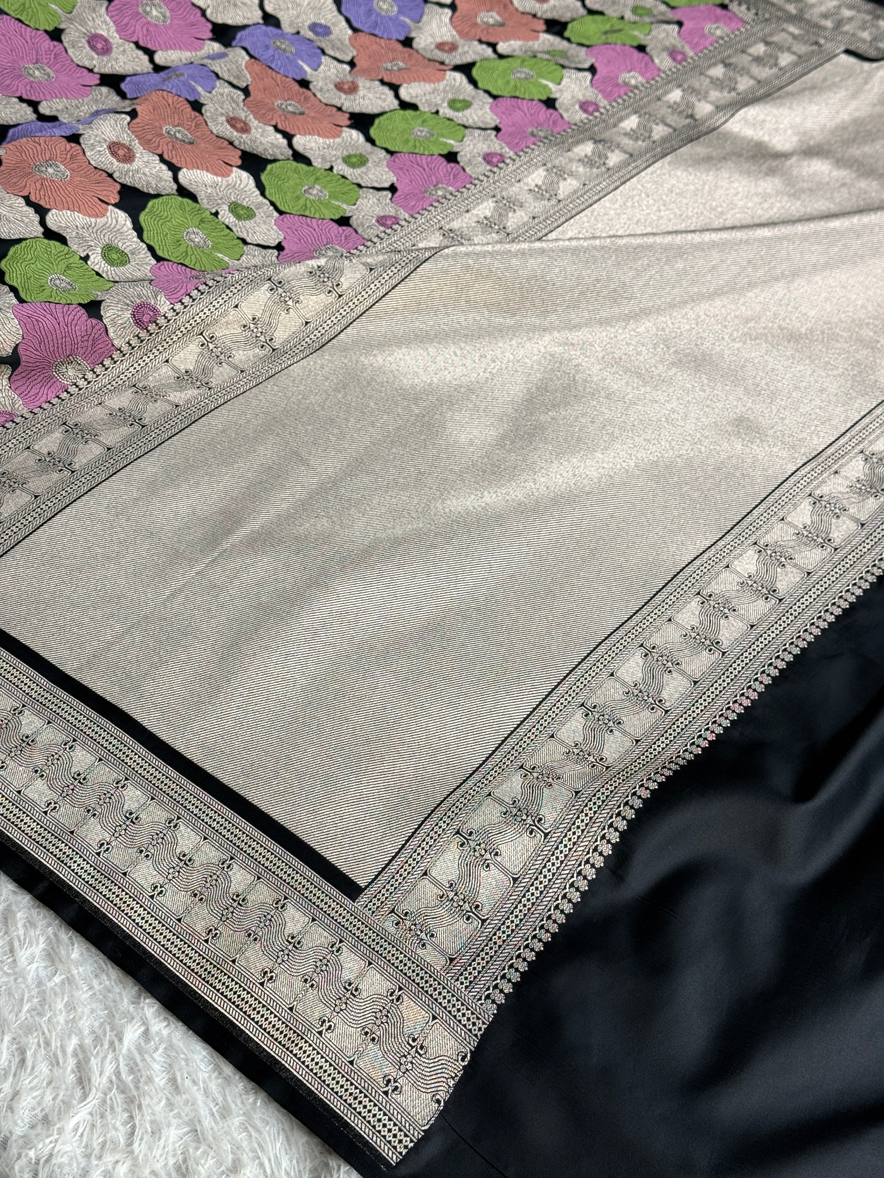 NITA AMBANI MAN INSPIRED BANARASI MASHRU KATAN SILK SAREE MK080