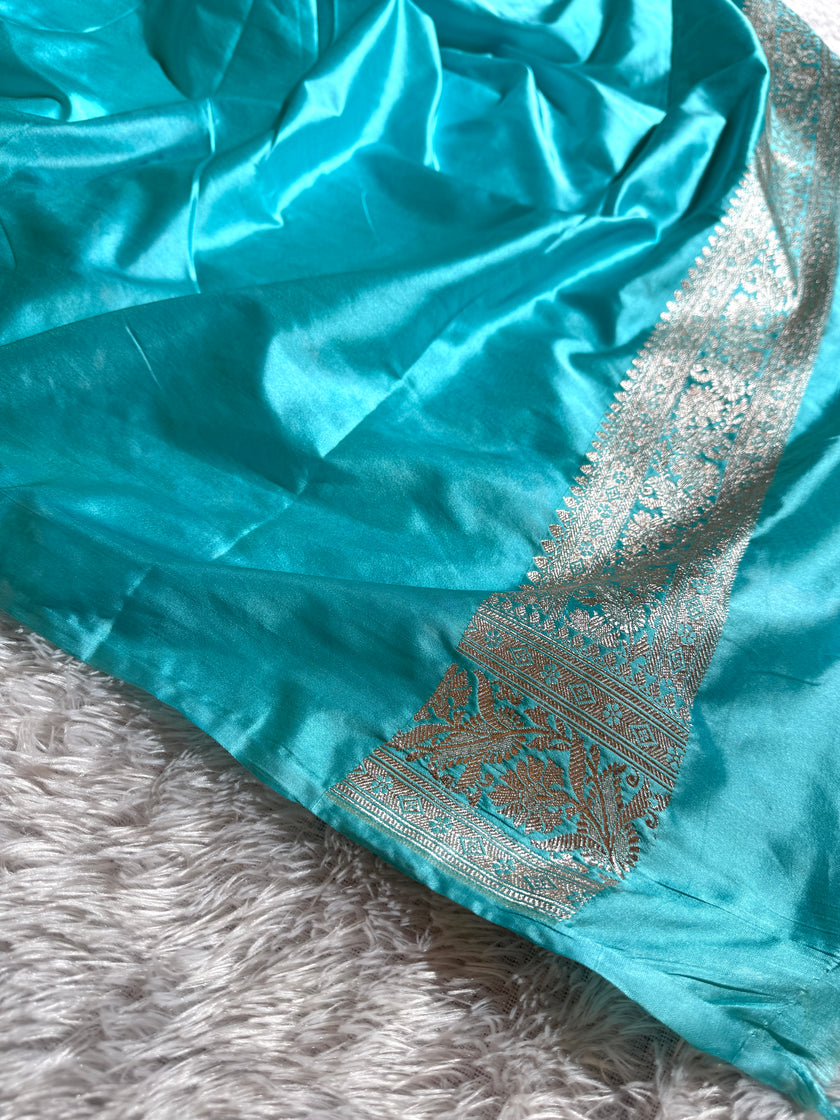 BANARASI MASHRU KATAN SILK SAREE HN513