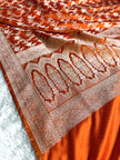 BANARASI MASHRU KATAN SILK SAREE HN380