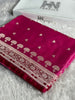 BANARASI MASHRU KATAN SILK SAREE CONTRAS DUAL COLOUR HN650