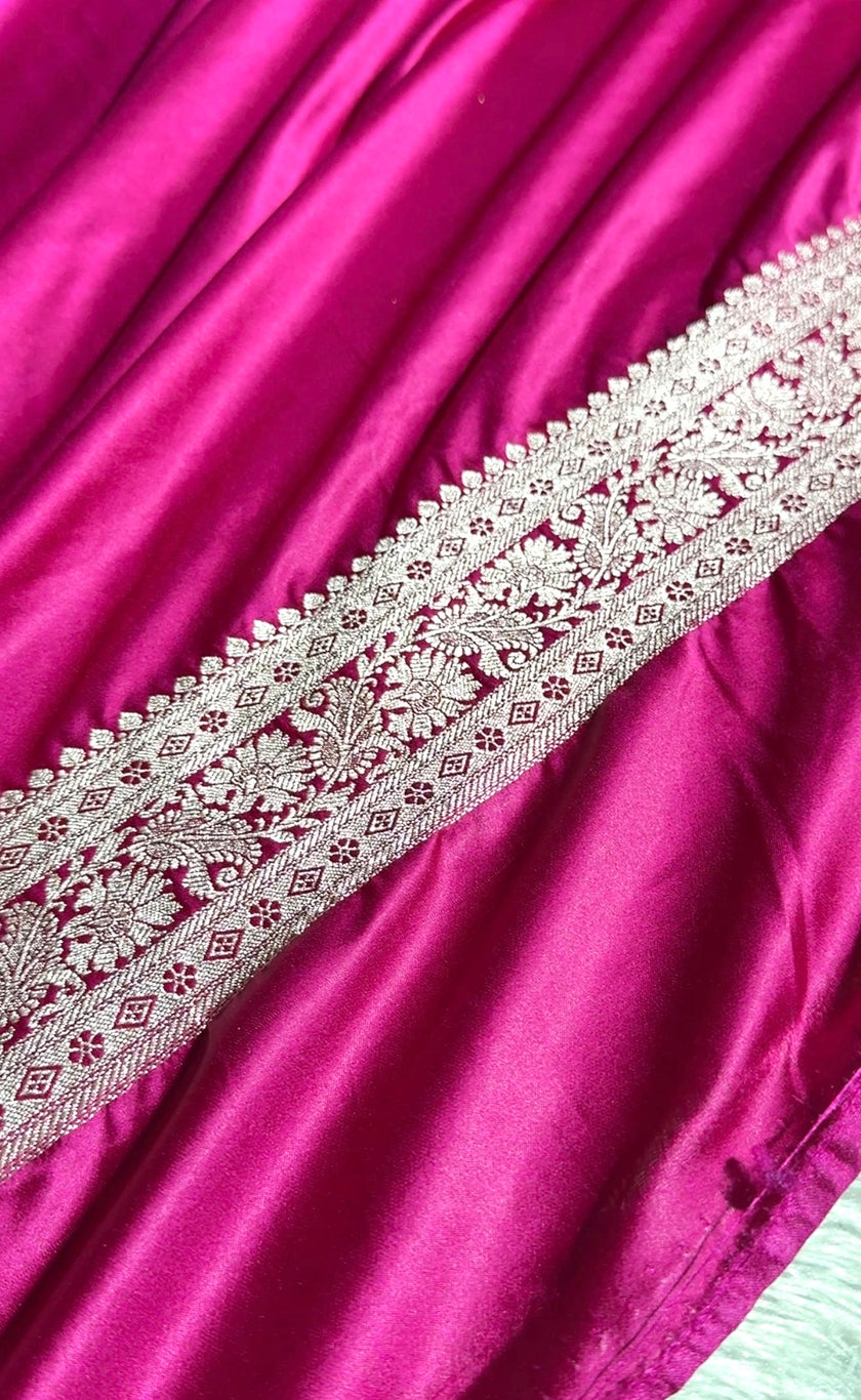 BANARASI MASHRU KATAN SILK SAREE HN508
