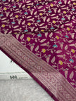 BANARASI MASHRU KATAN SILK SAREE MK55