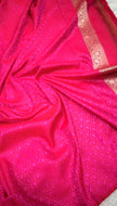 BANARASI MASHRU KATAN SILK SAREE MENAKARI WORK HN155