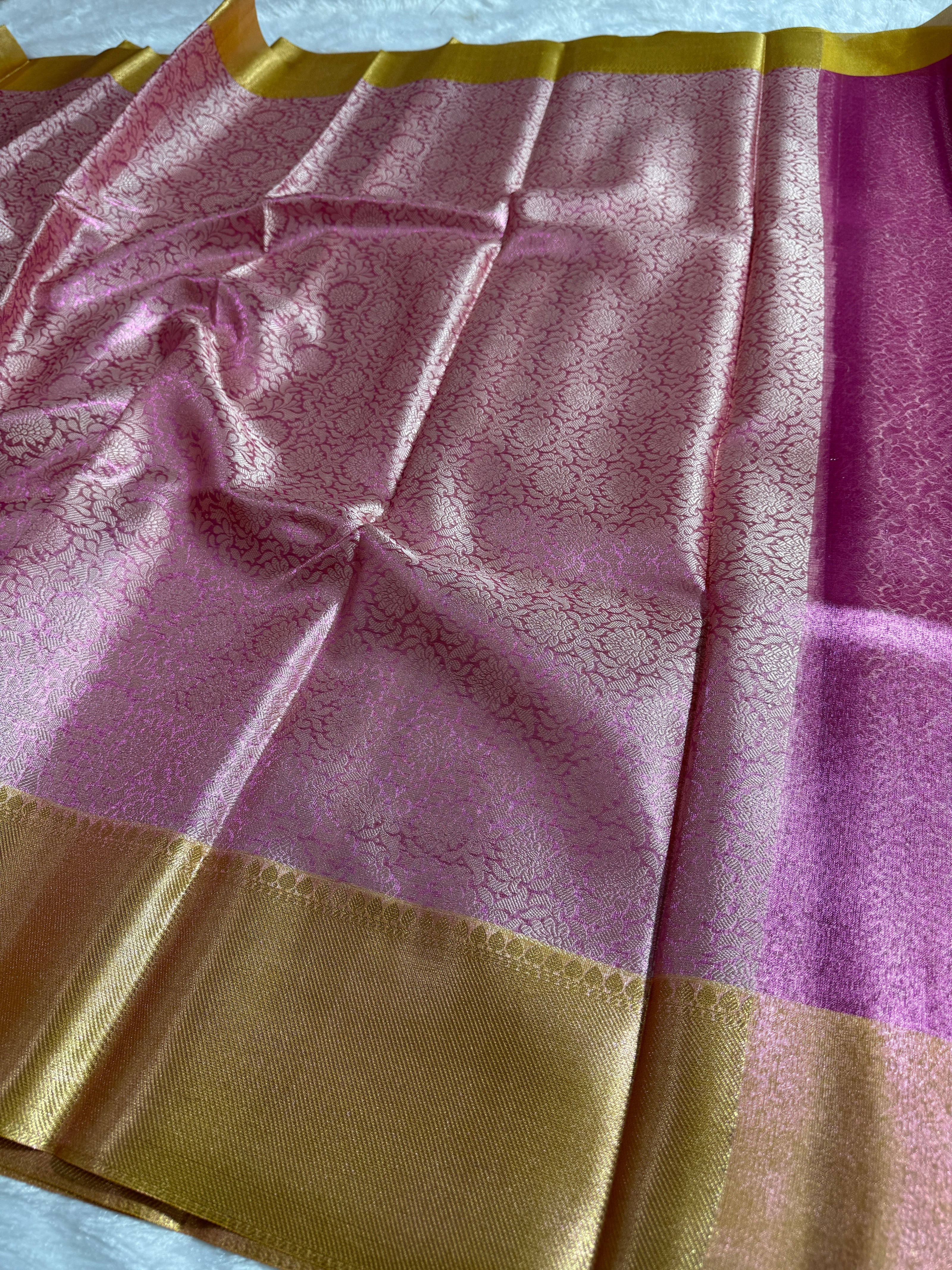 BANARASI TISSUE TANCHUI SILK SAREE TS103