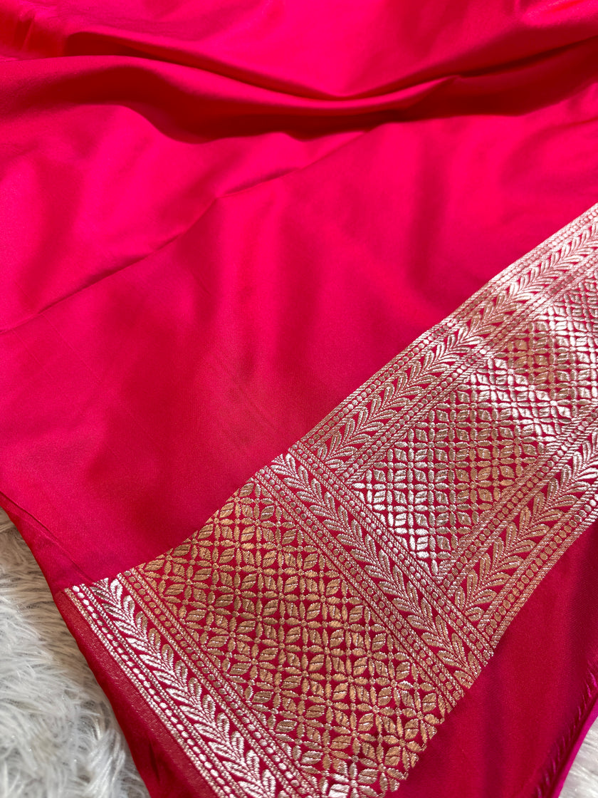 BANARASI MASHRU KATAN SILK SAREE HN516