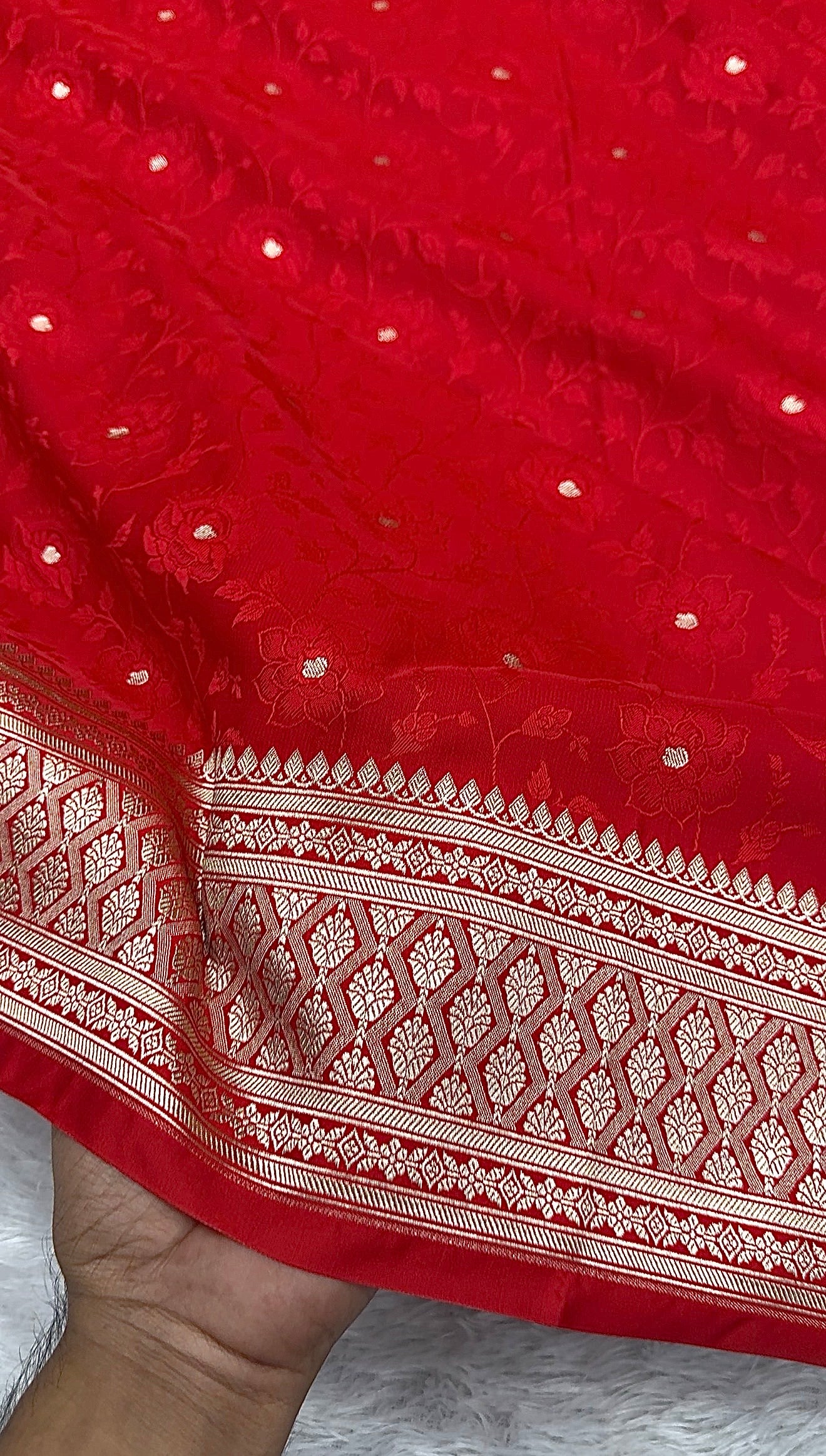 Banarasi Mashru Katan Silk Saree Tanchui Design HN300
