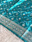 BANARASI MASHRU KATAN SILK SAREE HN562