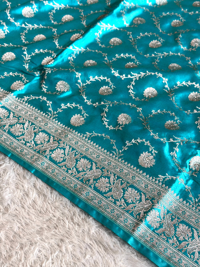 BANARASI MASHRU KATAN SILK SAREE HN562