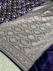 BANARASI MASHRU KATAN SILK SAREE MK066