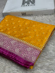 BANARASI MASHRU KATAN SILK SAREE HN820