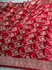 BANARASI MASHRU KATAN SILK SAREE MK050