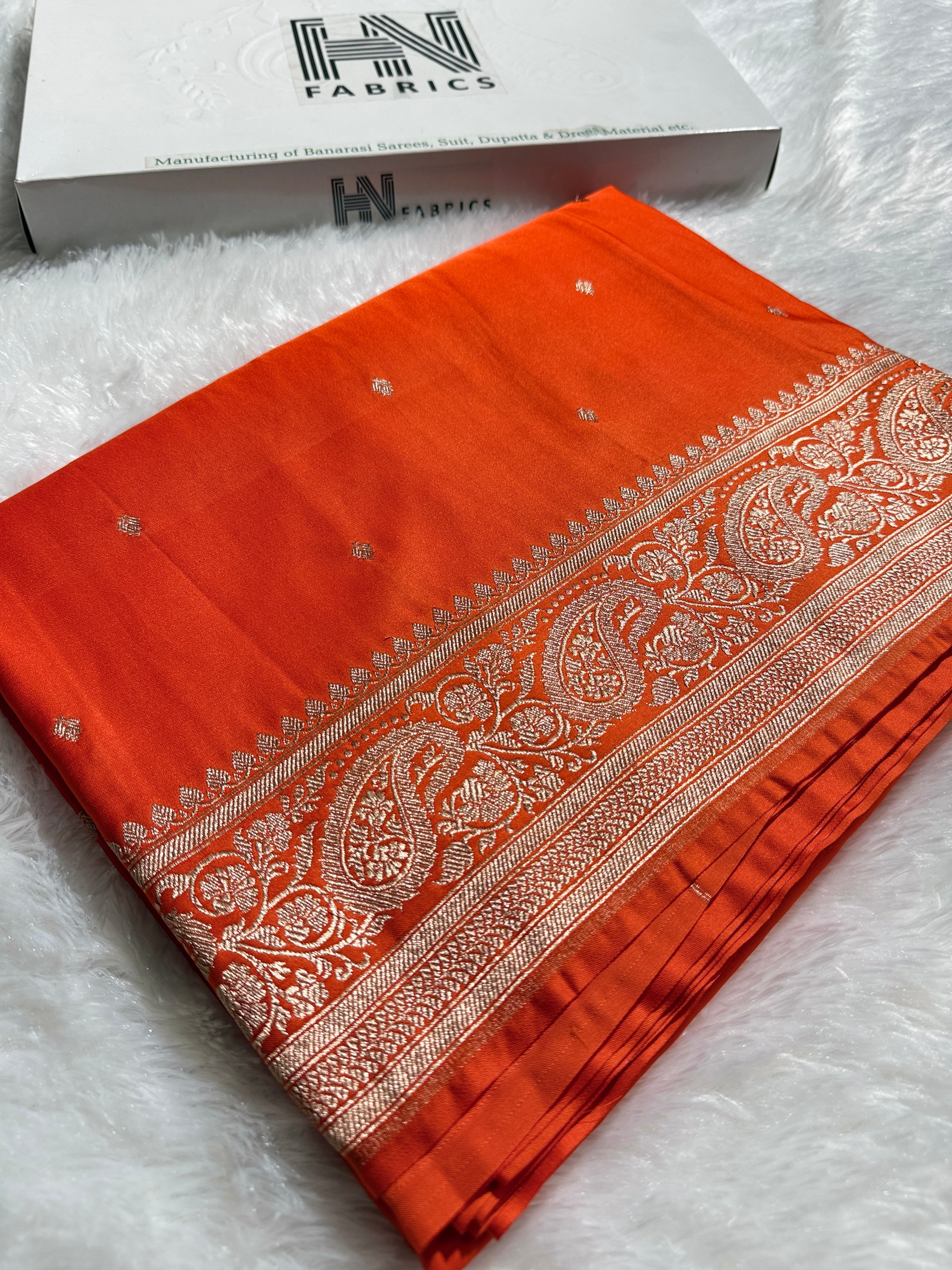 BANARASI MASHRU KATAN SILK SAREE HN521