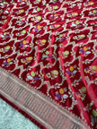 BANARASI MASHRU KATAN SILK SAREE MK024