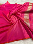 BANARASI MASHRU KATAN SILK SAREE HN535