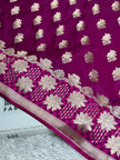 BANARASI MASHRU KATAN SILK SAREE MK003