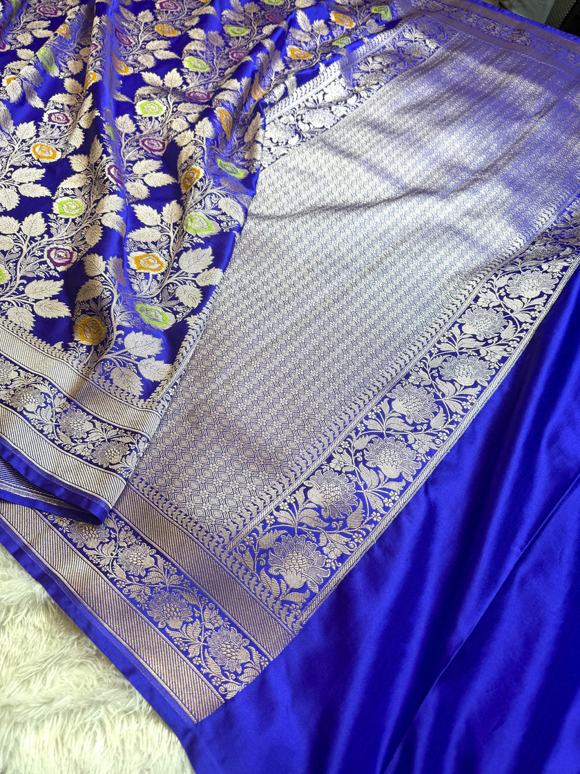 BANARASI MASHRU KATAN SILK SAREE HN222