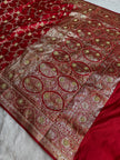 BANARASI SATIN SILK SAREE BRIDAL DESIGN HN600