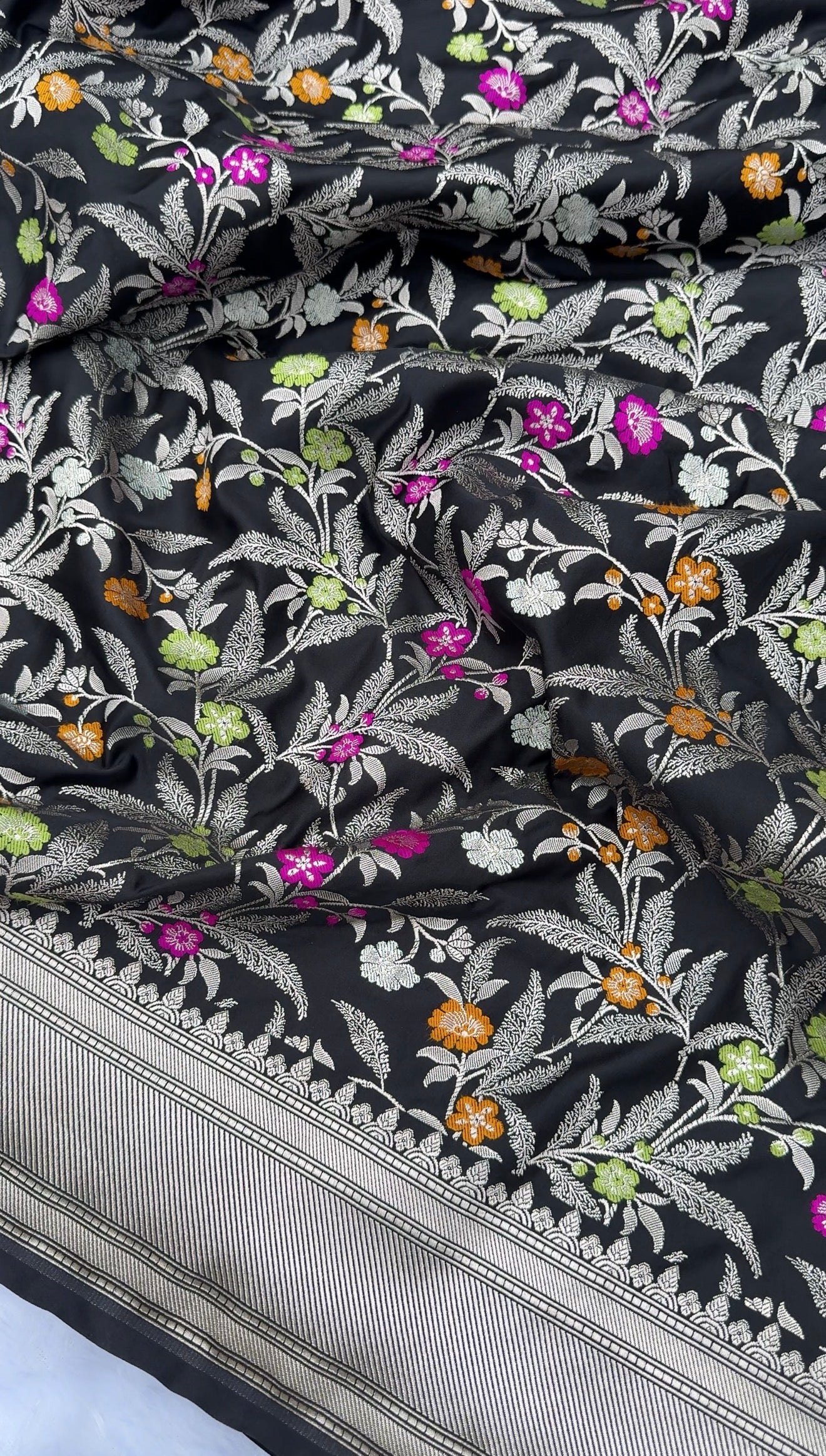 Banarasi Mashru Katan Silk Saree HN119