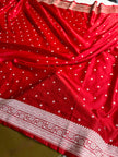 BANARASI MASHRU KATAN SILK SAREE HN547