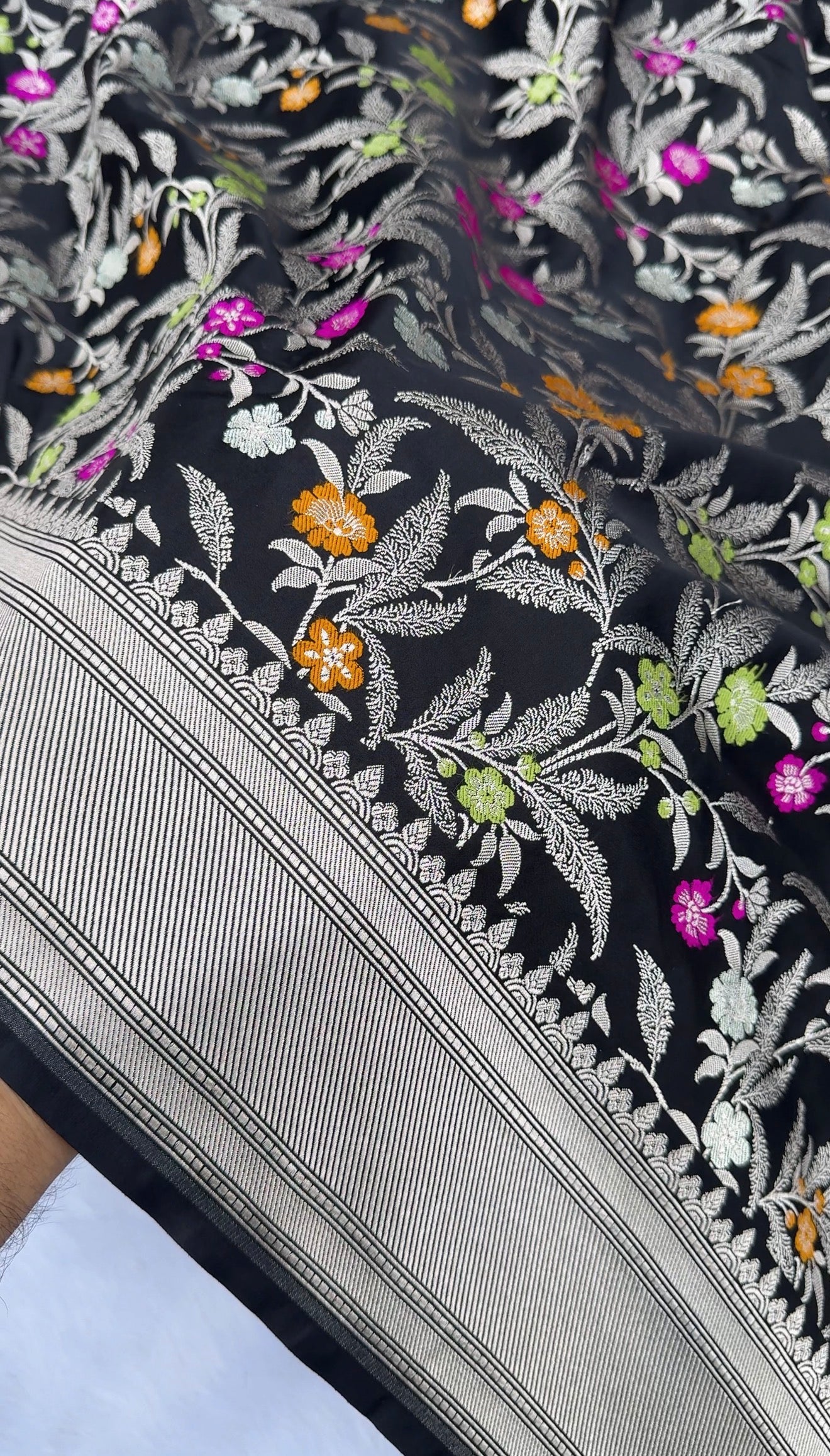 Banarasi Mashru Katan Silk Saree HN119