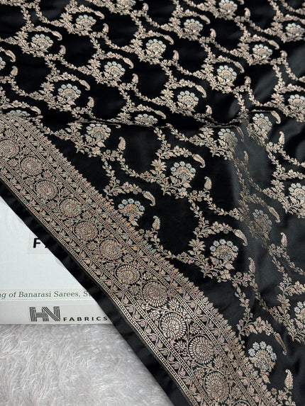 BANARASI MASHRU KATAN SILK SAREE MK050