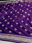 BANARASI MASHRU KATAN SILK SAREE MK55