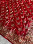 BANARASI SATIN SILK SAREE BRIDAL DESIGN HN600