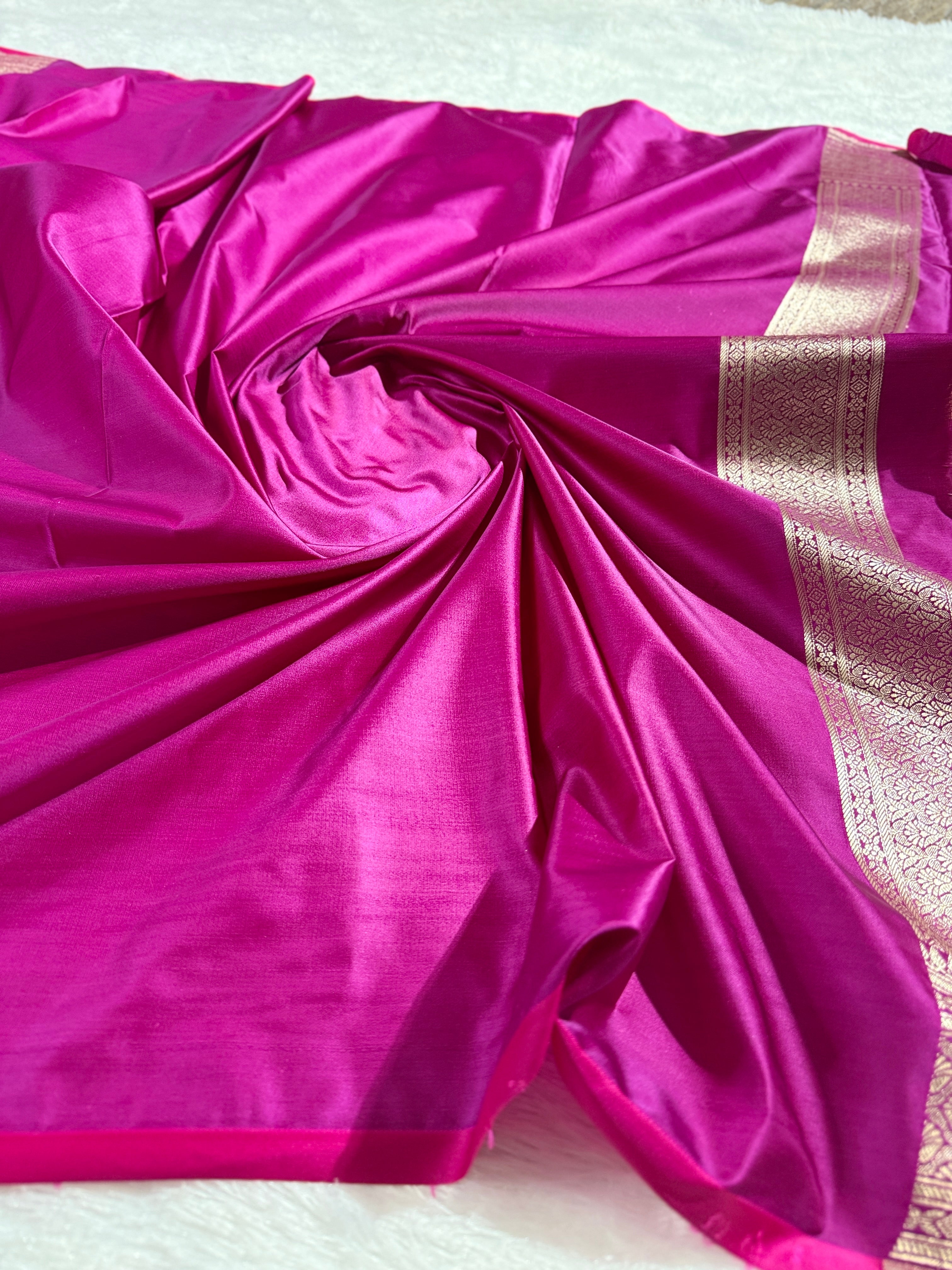 BANARASI MASHRU KATAN SILK SAREE HN531