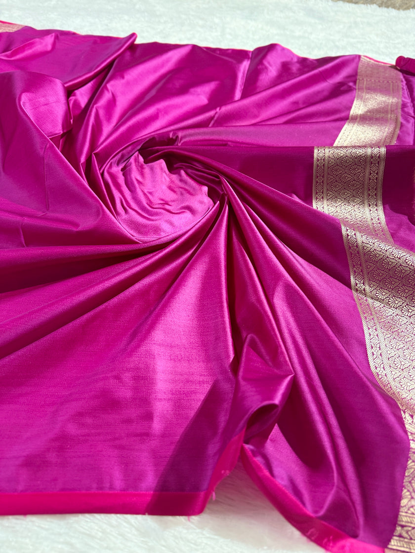 BANARASI MASHRU KATAN SILK SAREE HN531