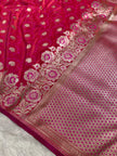 BANARASI MASHRU KATAN SILK SAREE HN533