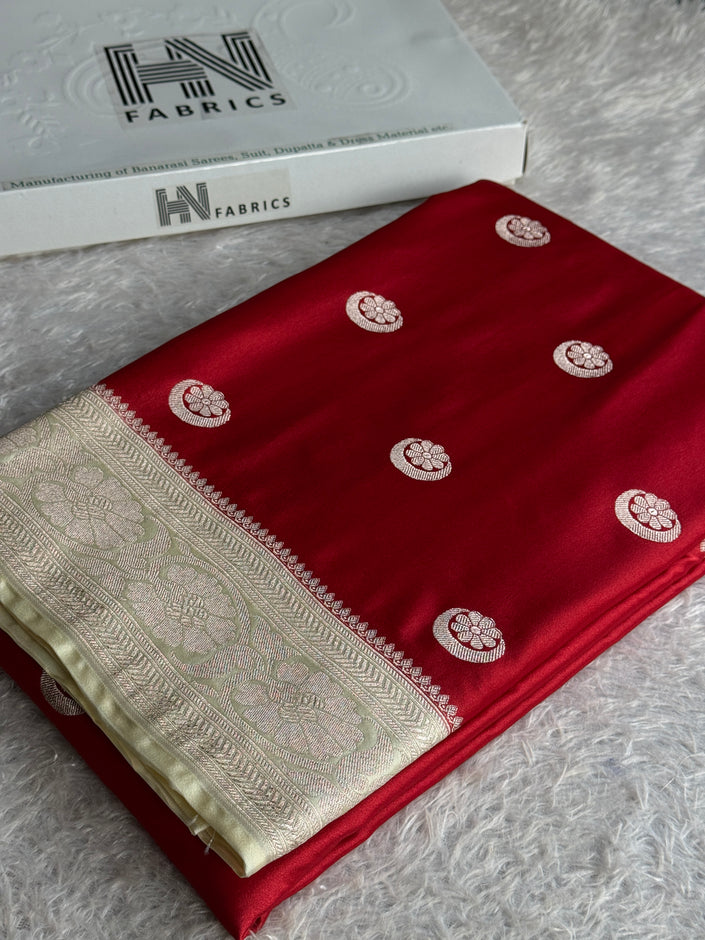 BANARASI MASHRU KATAN SILK SAREE MK039