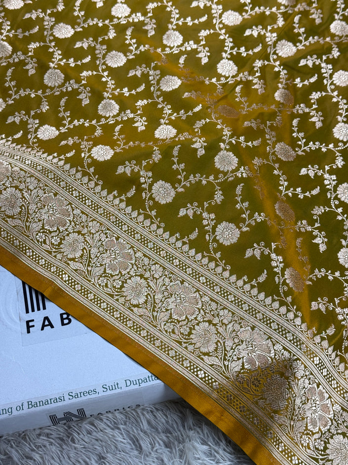 BANARASI MASHRU KATAN SILK SAREE HN950