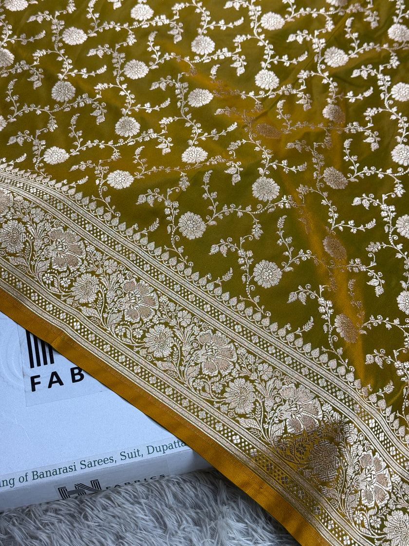 BANARASI MASHRU KATAN SILK SAREE HN950