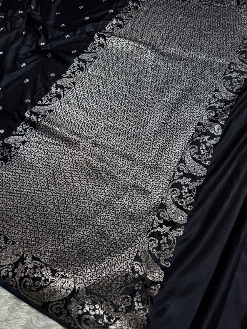 BANARASI MASHRU KATAN SILK SAREE HN123