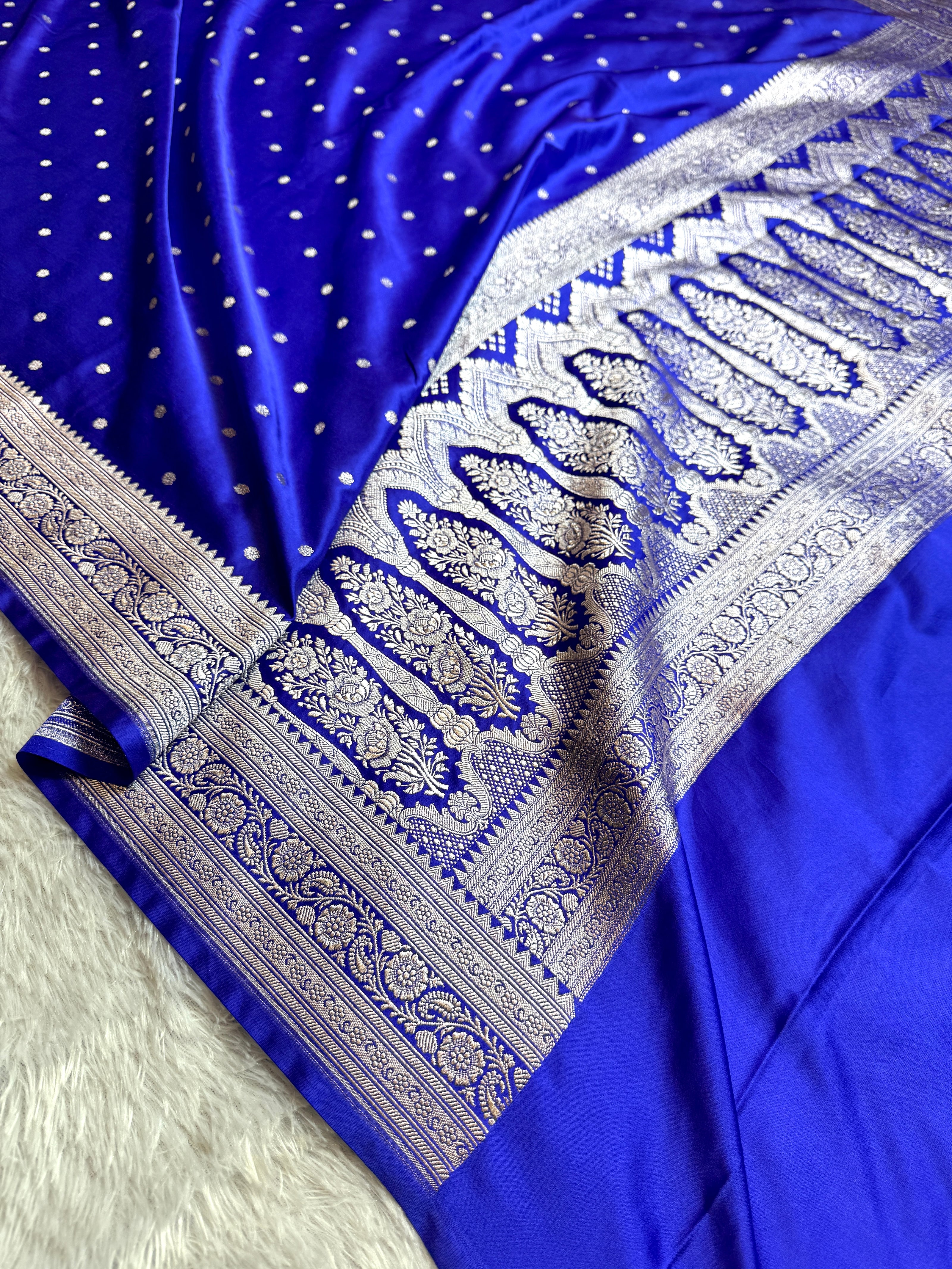BANARASI MASHRU KATAN SILK SAREE HN543