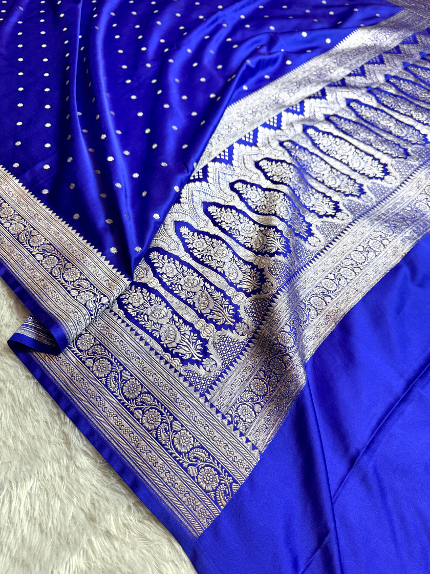 BANARASI MASHRU KATAN SILK SAREE HN543