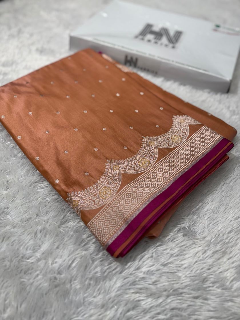 Banarasi Mashru Katan Silk Saree HN141