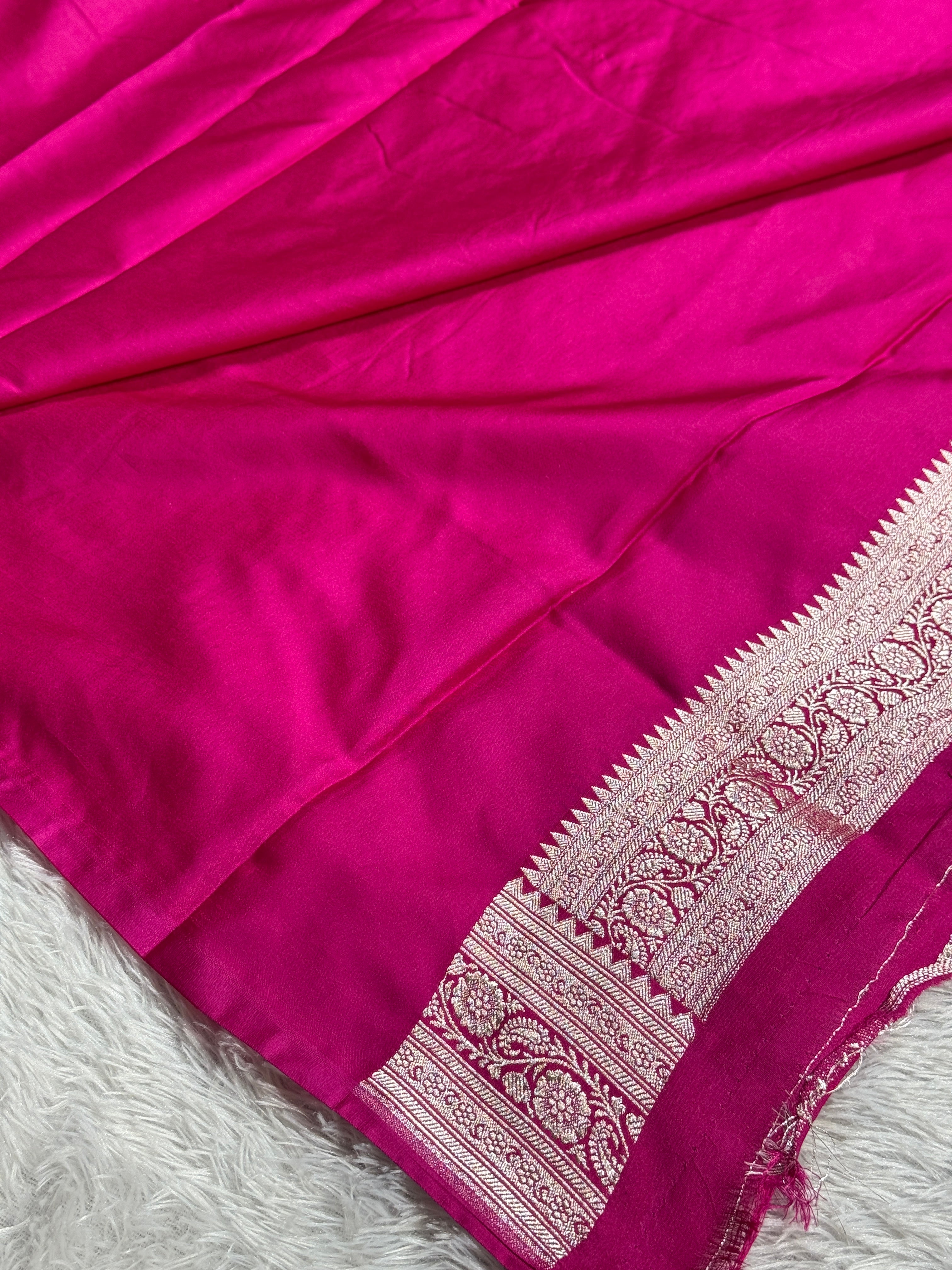 BANARASI MASHRU KATAN SILK SAREE HN542