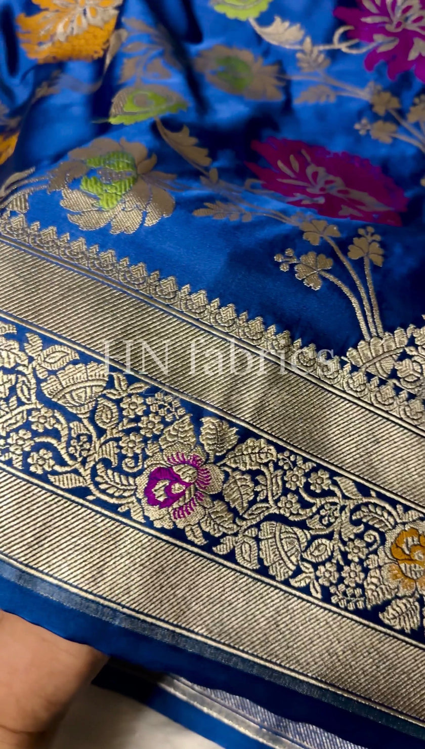 Banarasi Mashru Katan Silk Saree HN101