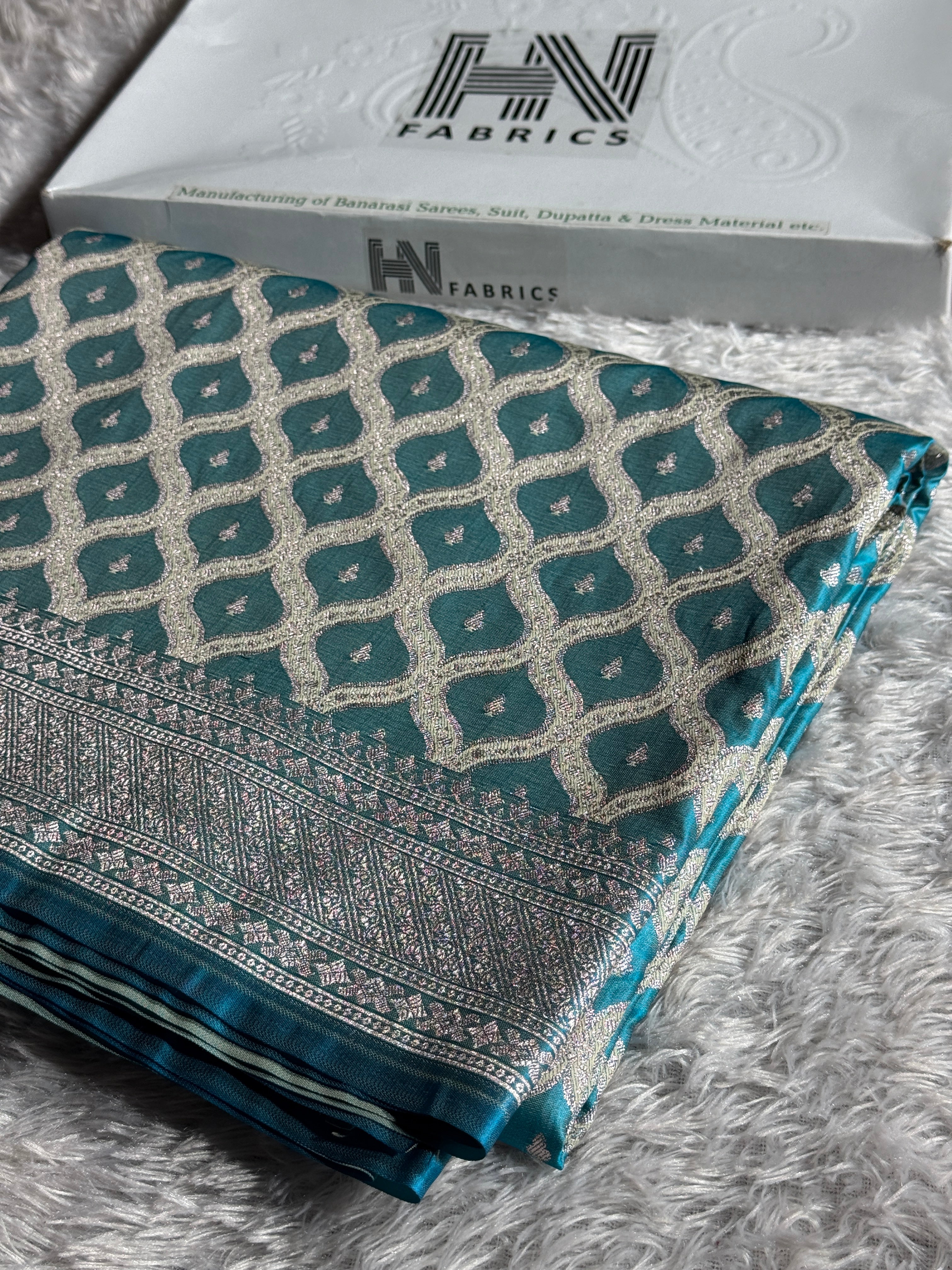 BANARASI MASHRU KATAN SILK SAREE MK017