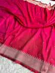 BANARASI MASHRU KATAN SILK SAREE HN556