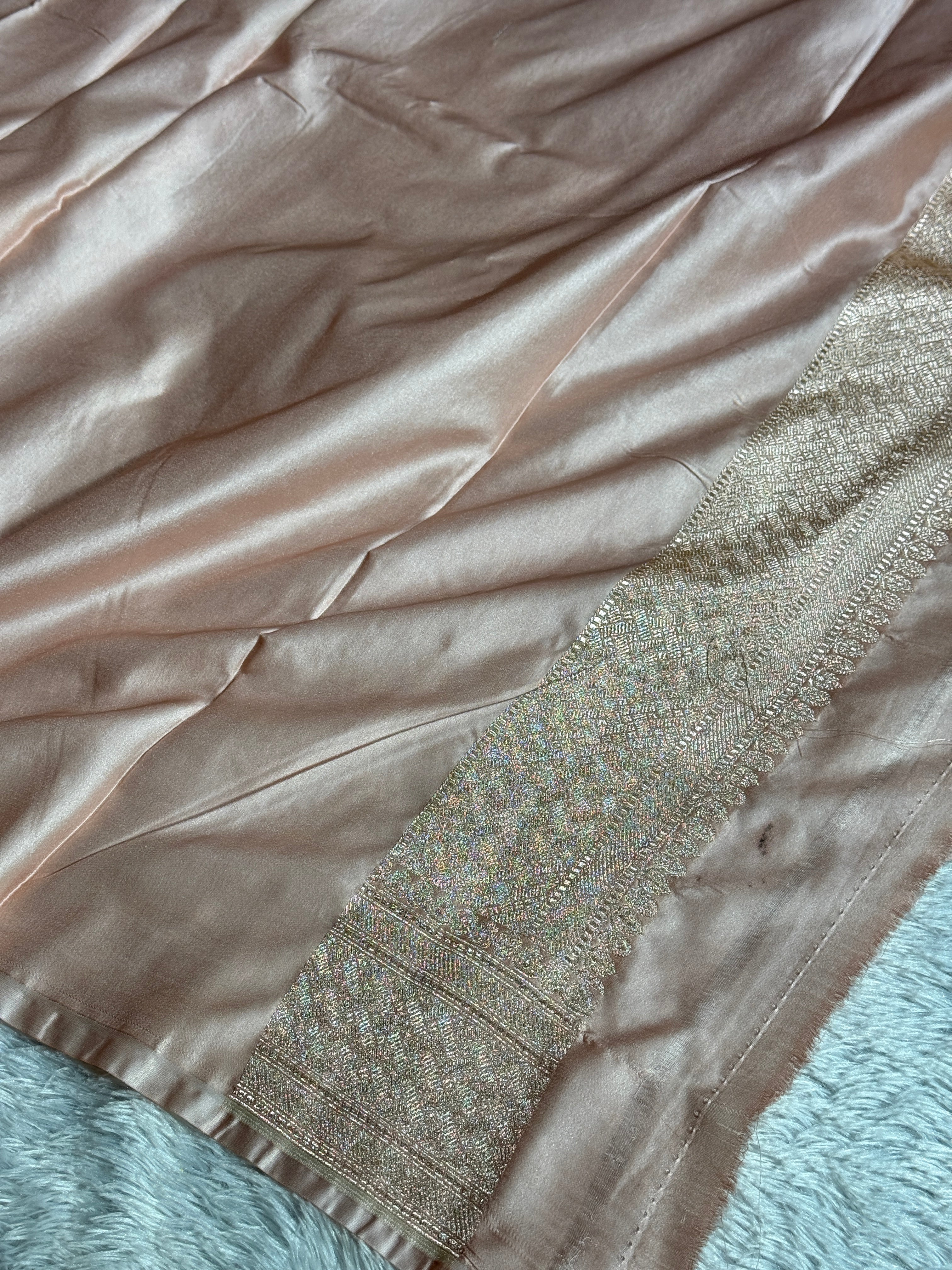 BANARASI MASHRU KATAN SILK SAREE MK023